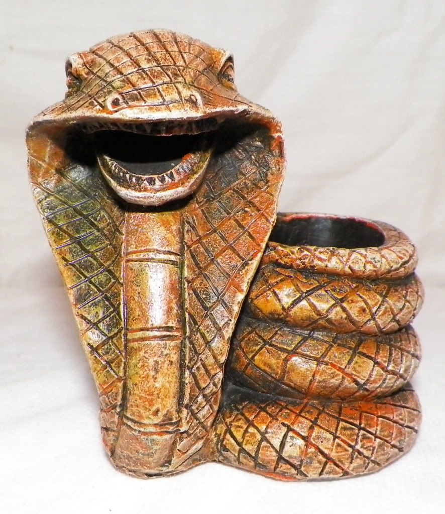 NEW COBRA SNAKE PENCIL PEN HOLDER PAPER CLIP DECORATION COLLECTIBLE