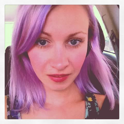 Pastel Purple Hair and Skin with Light