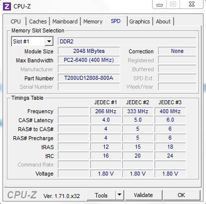 identify ram slot or ram type by software called cpu-z