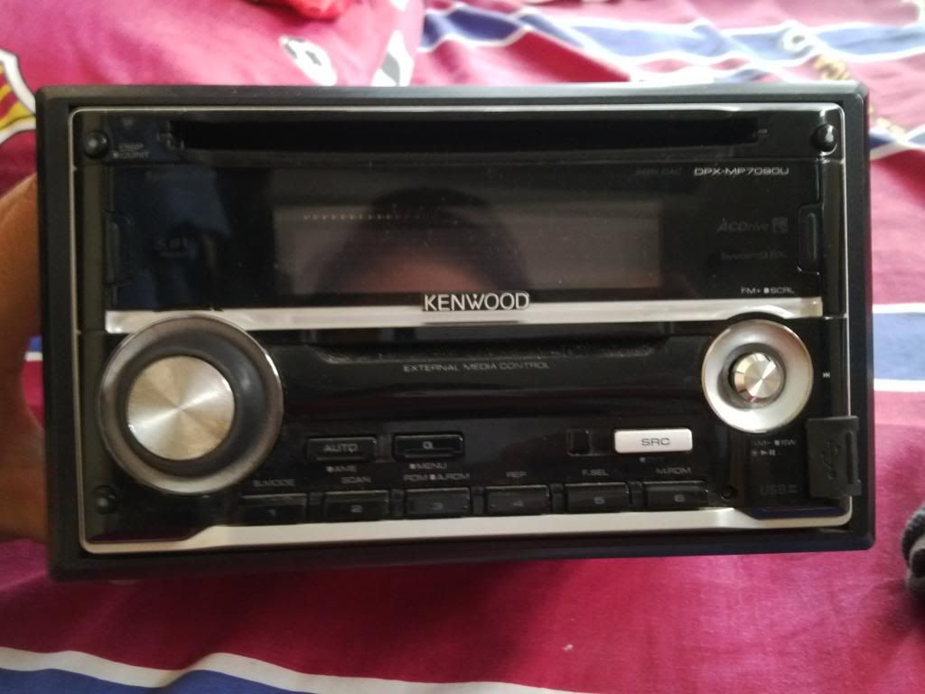 Bekas Head Unit Kenwood Dpx Mp7090Uex Crv 07