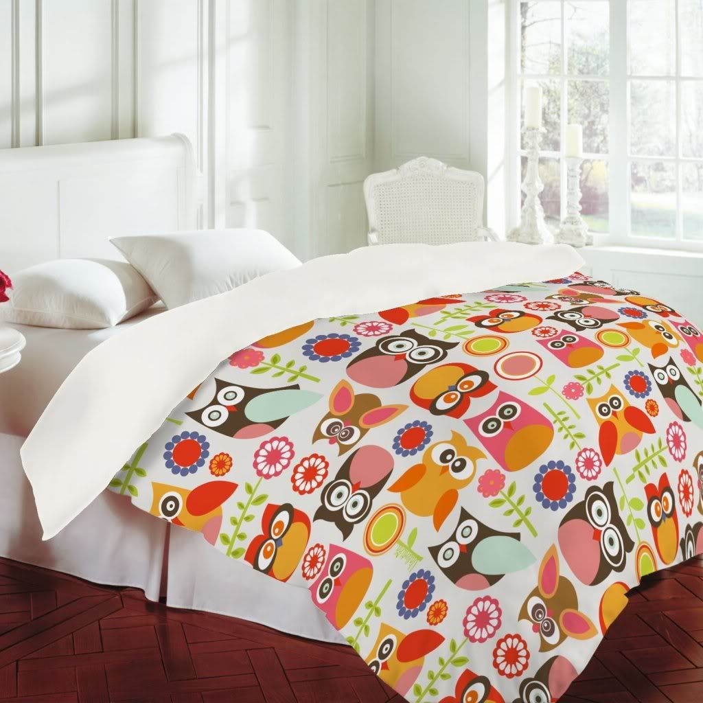 ... Best Price For The Duvet Cover Cute Little Owls by DENY Designs Now