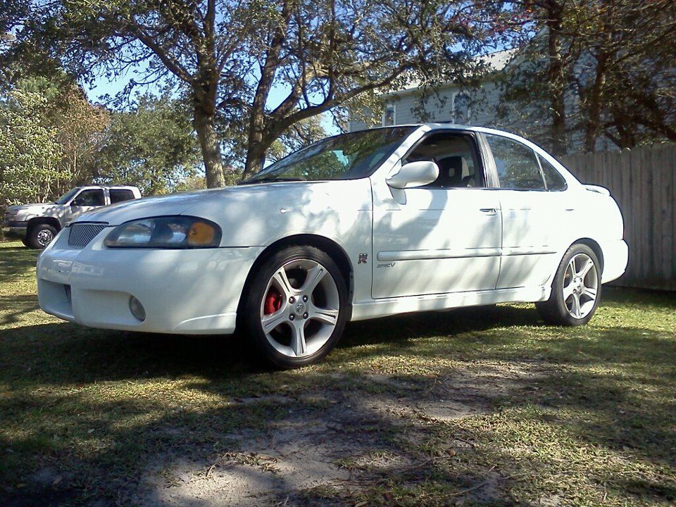 Nissan sentra se-r spec v carbon fiber hood #10