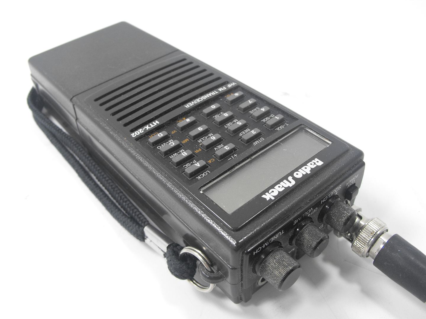 Radio Shack HTX-202 VHF FM 2 Meter Handheld Transceiver w/ Case + Orig