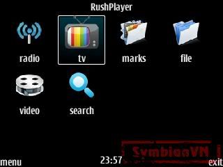 [APP] RushPlayer 2012 Ứng dụng Xem TV , Radio , QL File , Xem s60 vào xúc