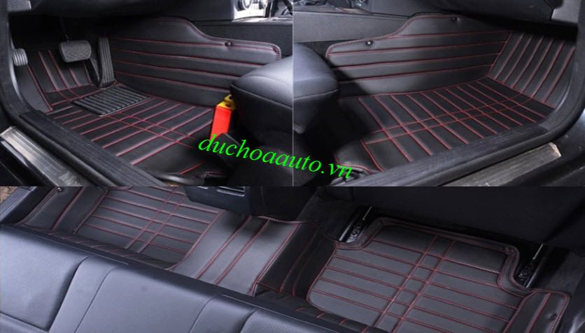 Thảm lót sàn ô tô bằng da cao cấp không mùi. - 5