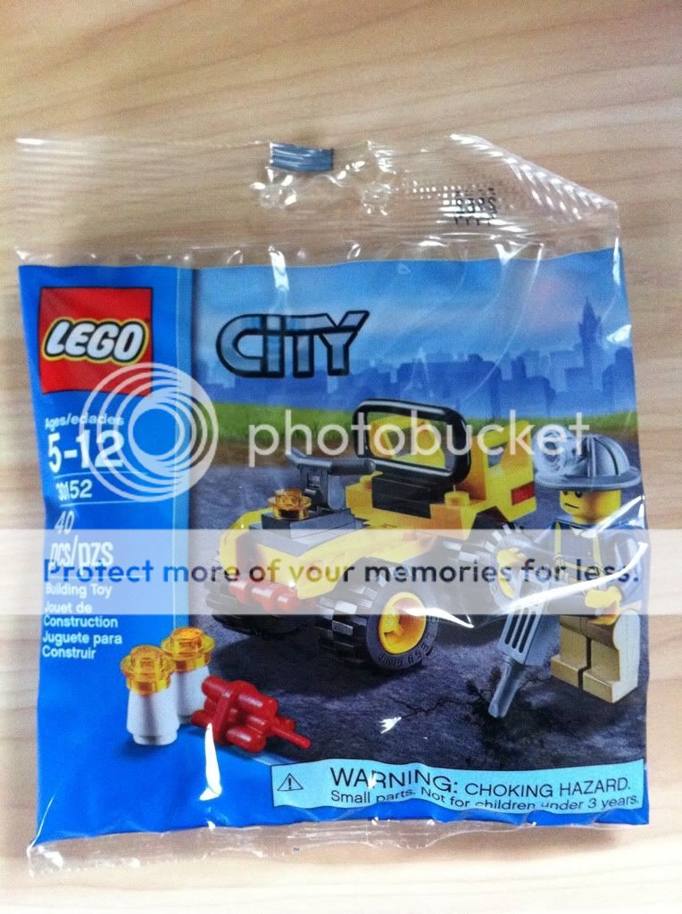 Lego New City Mining Quad Set 30152 Fireman Speedboat 30220 Mini Dozer 30151 Lot