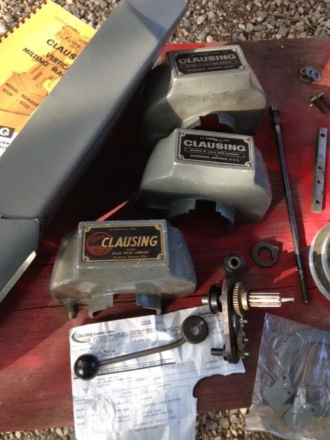 F/S: Clausing Mill Parts 8520, 8530, or 8535?